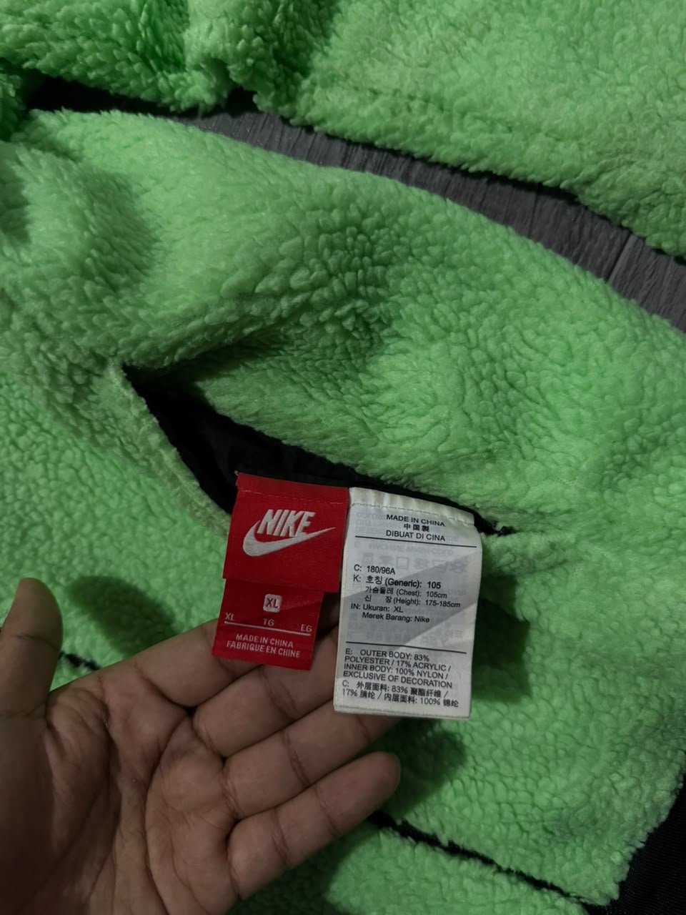 JACKET NIKE BIG SWOOSH REVERSIBLE